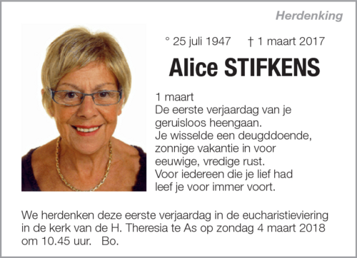 Alice Stifkens