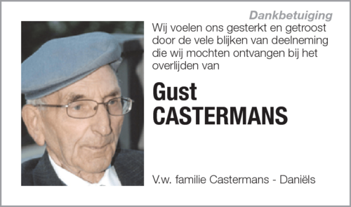 Gust CASTERMANS