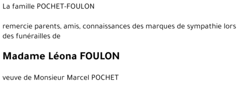 Léona FOULON