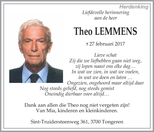 Theophile Lemmens