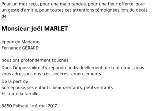Joël MARLET