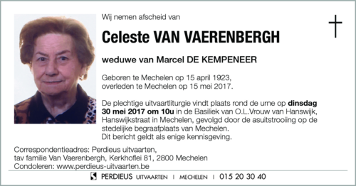 Celeste Van Vaerenbergh