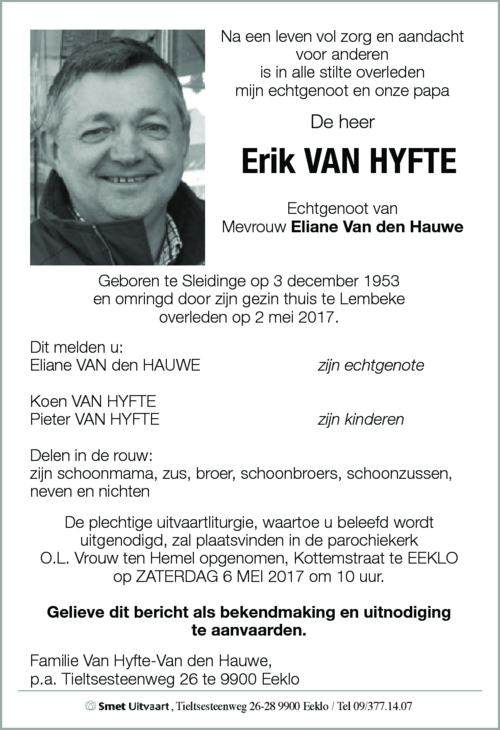 Erik Van Hyfte