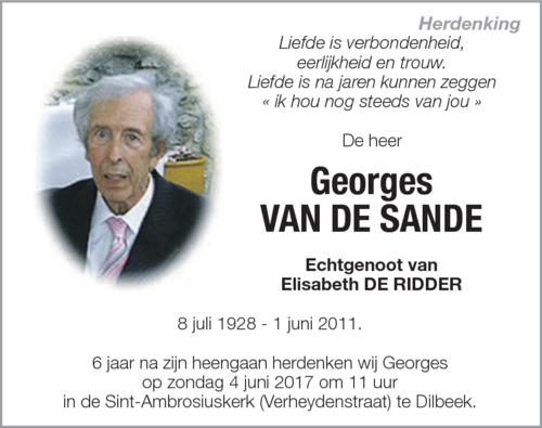 Georges van de Sande