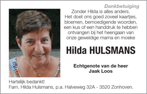 Hilda Hulsmans
