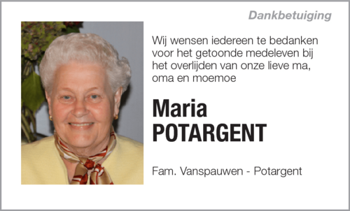 Maria POTARGENT