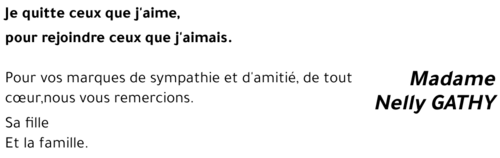 Nelly GATHY