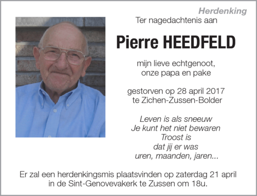 Pierre Heedfeld