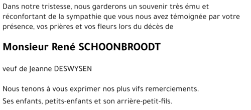 René SCHOONBROODT