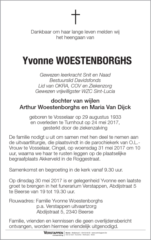 Yvonne Woestenborghs