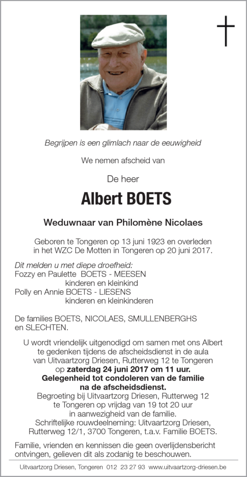 Albert Boets