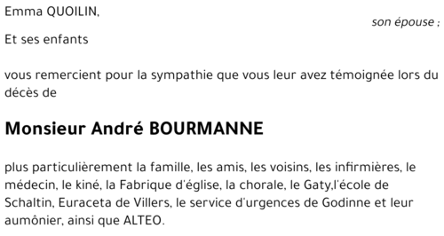 André BOURMANNE