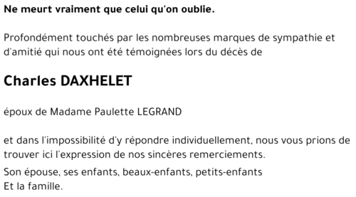 Charles DAXHELET
