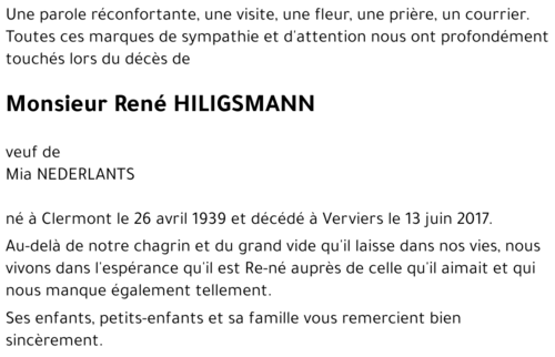 René HILIGSMANN
