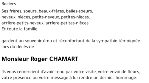 Roger CHAMART