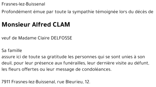 Alfred CLAM
