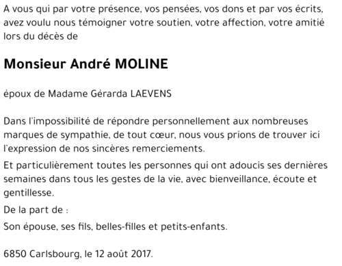 André MOLINE