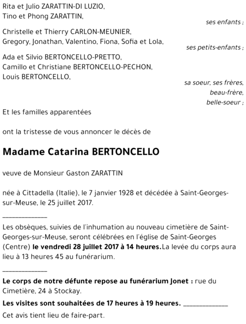 Catarina BERTONCELLO