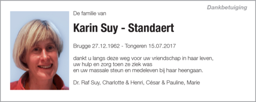 Karin Suy - Standaert