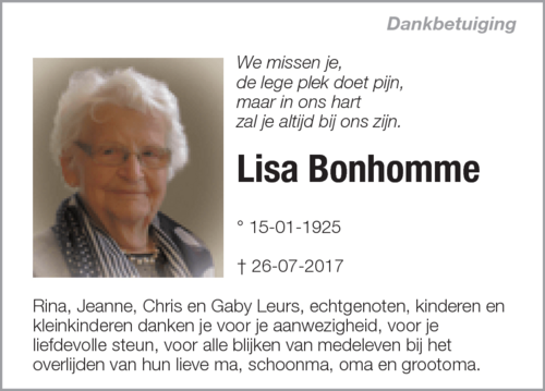 Lisa Bonhomme