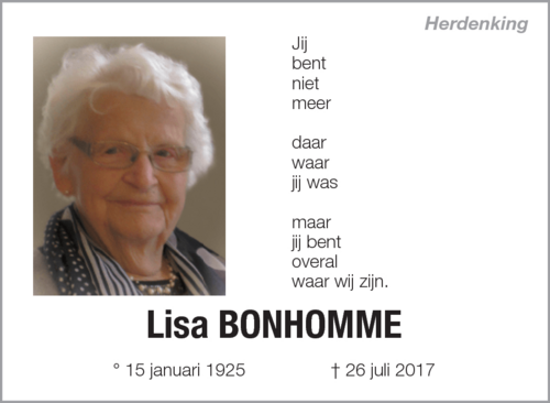 Lisa Bonhomme