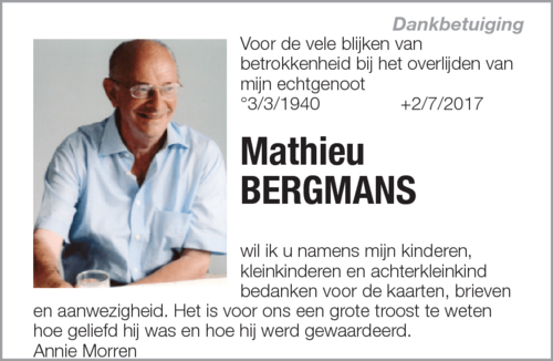 Mathieu Bergmans