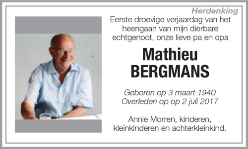 Mathieu Bergmans