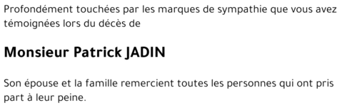 Patrick JADIN