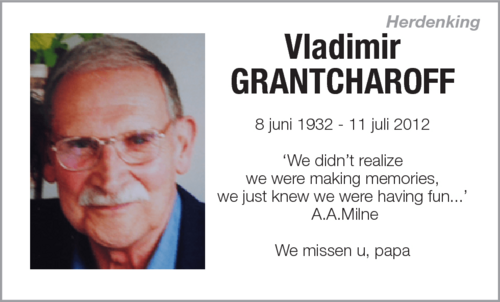 Vladimir Grantcharoff
