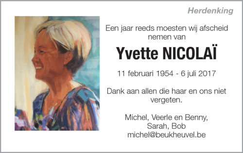 Yvette Nicolaï