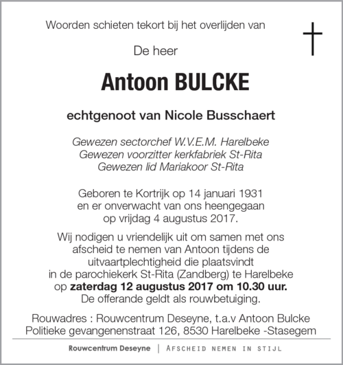 Antoon Bulcke