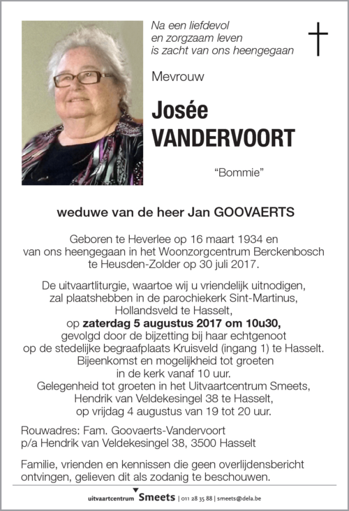 Josée Vandervoort