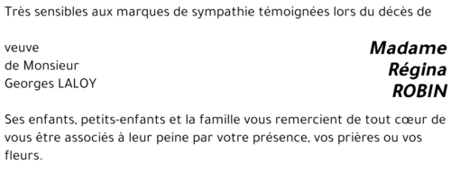 Régina ROBIN