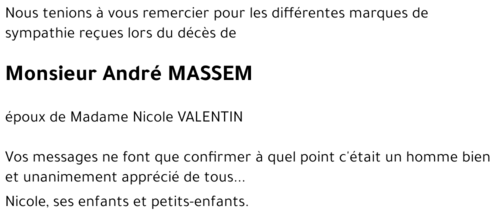 André MASSEM