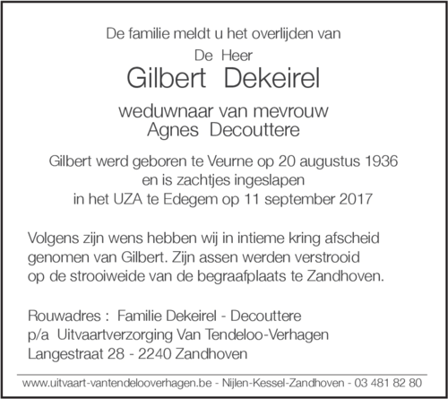 Gilbert Dekeirel