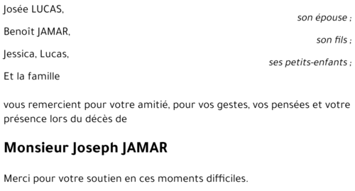 Joseph JAMAR