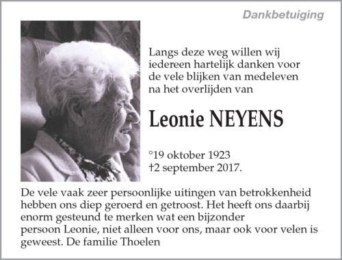 Leonie Neyens