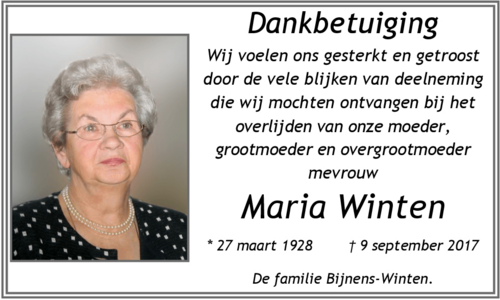 Maria Winten