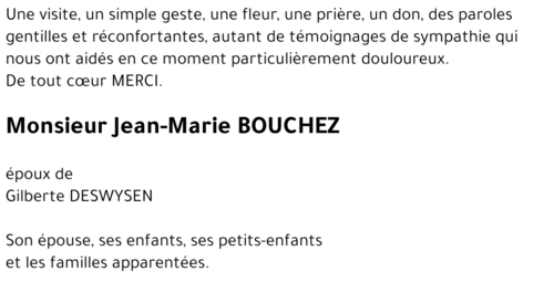 Jean-Marie BOUCHEZ