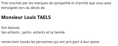 louis TAELS