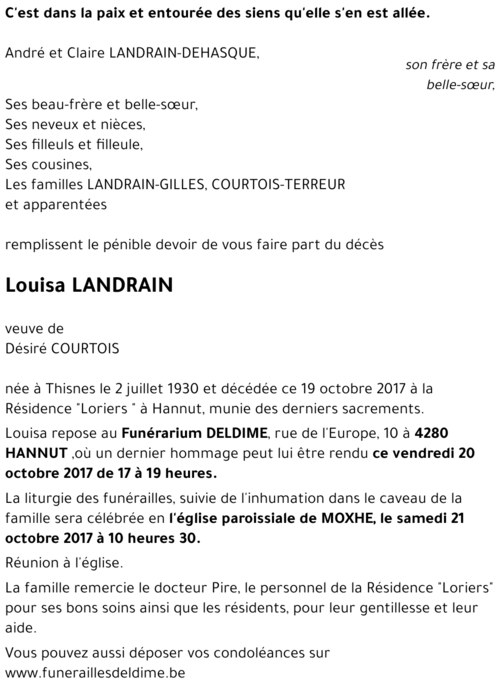Louisa LANDRAIN