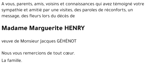 Marguerite HENRY