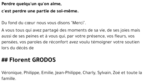 Florent GRODOS