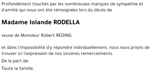 Iolande RODELLA