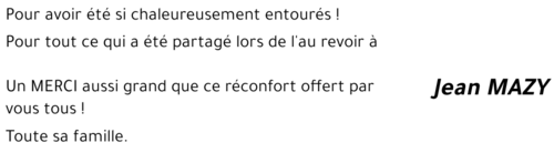 Jean MAZY