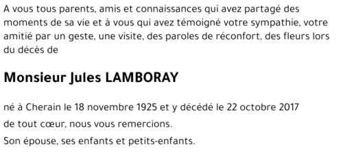 Jules LAMBORAY