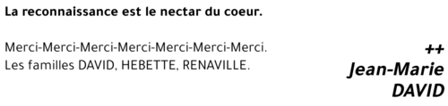 Jean-Marie DAVID