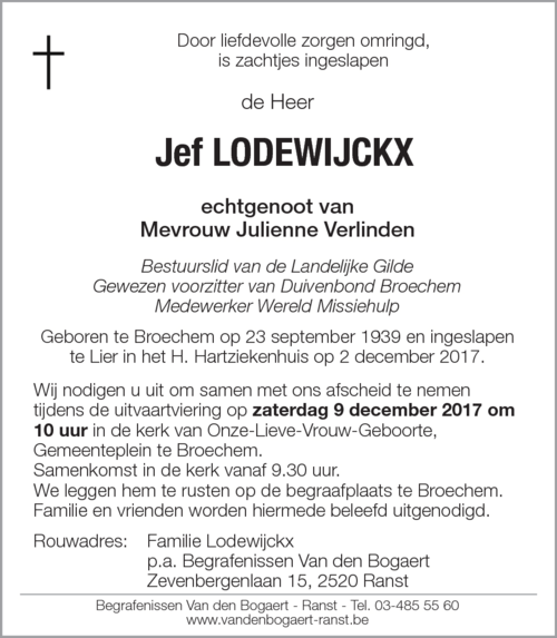 Jef Lodewijckx
