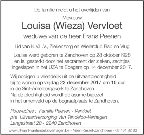 Louisa Vervloet