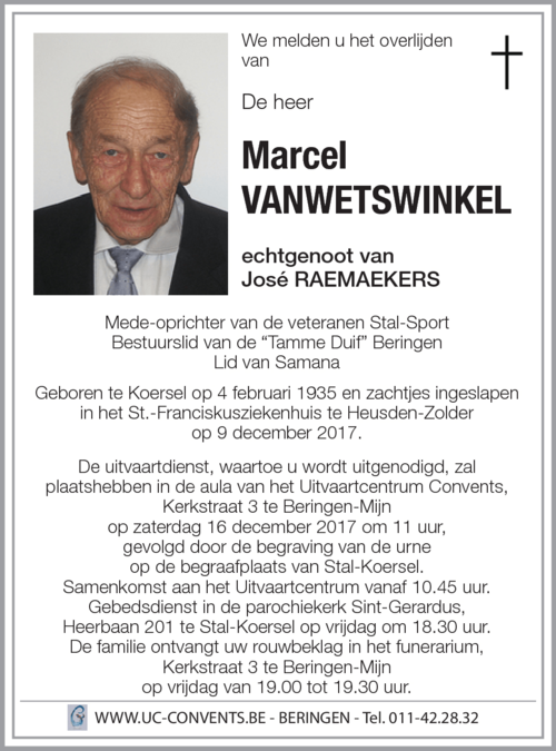 Marcel Vanwetswinkel